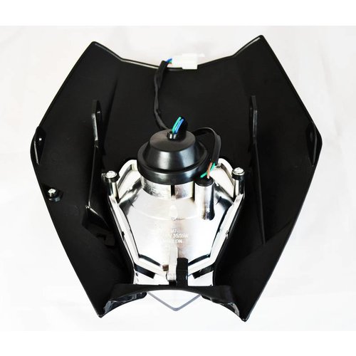 Cross / Enduro Front + Straps Black