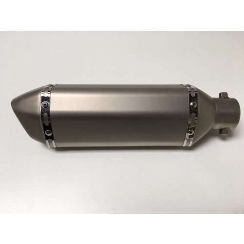 Universal Hexagonal GP Silencer Stainless 51MM ID