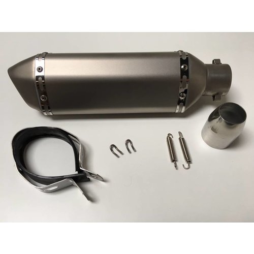 Universal Hexagonal GP Silencer Stainless 51MM ID