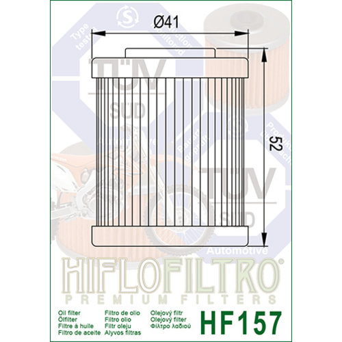 Hiflo HF157 Ölfilter