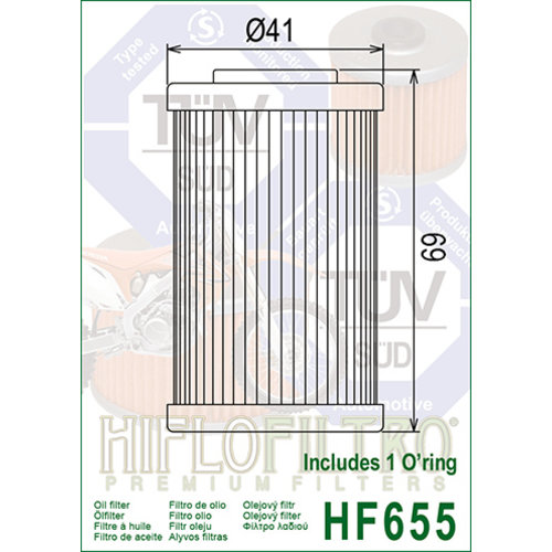 Hiflo HF655 Ölfilter