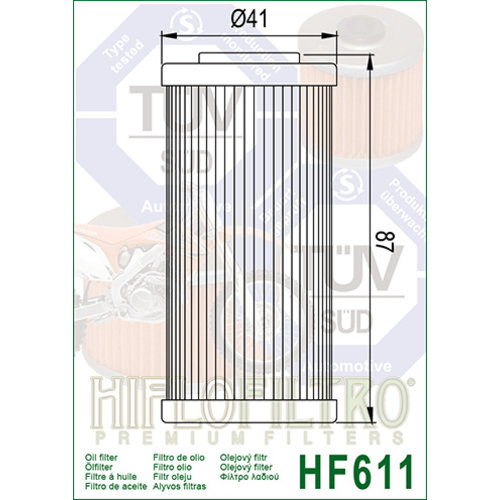 Hiflo HF611 Ölfilter
