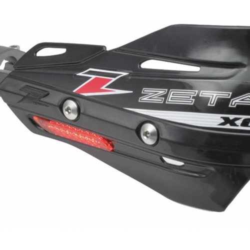Zeta Armor-Guard XC Handshields with Indicators - Black