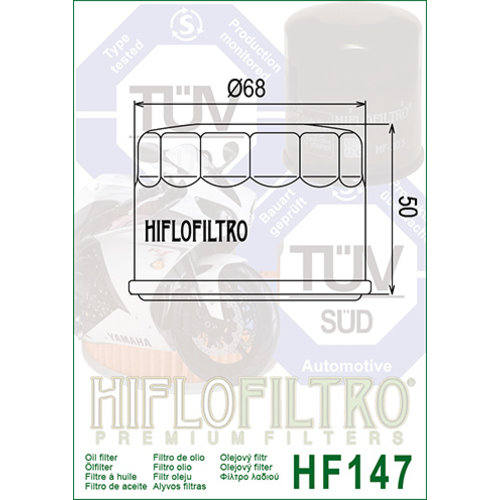 Hiflo Oil filter HF147