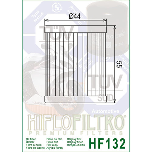 Hiflo Oil filter HF132