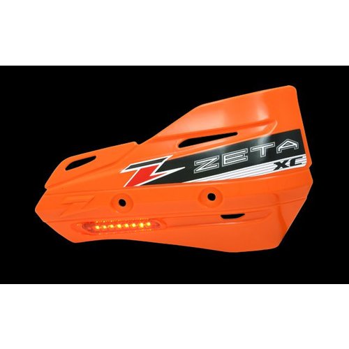 Zeta Armor-Guard XC Handschutz mit Blinker - Orange