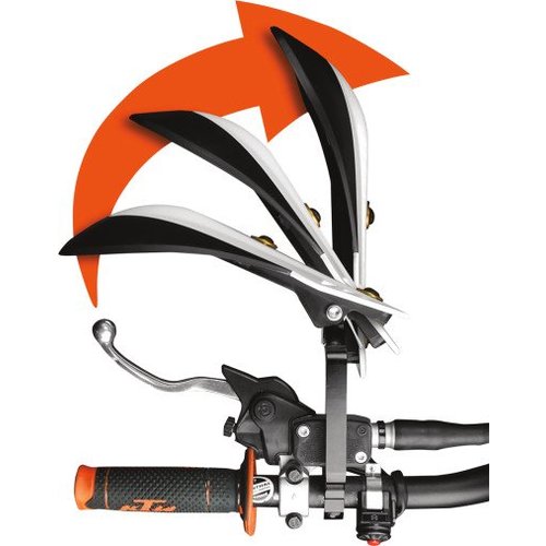 Moose Racing Rebound Handschutz Satz - Schwarz