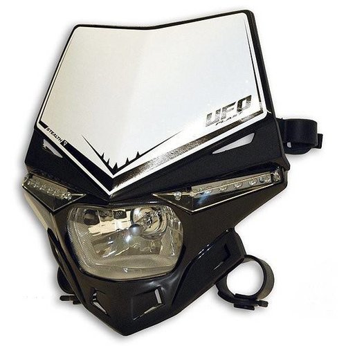 UFO Stealth Headlight Unit Hood - Black