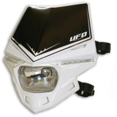 UFO Stealth Frontscheinwerfer mit LED und E-zertifiziert Weiß