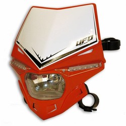 Stealth Headlight Unit Hood Red