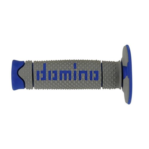 Domino Full Grip Handles Blue/Grey