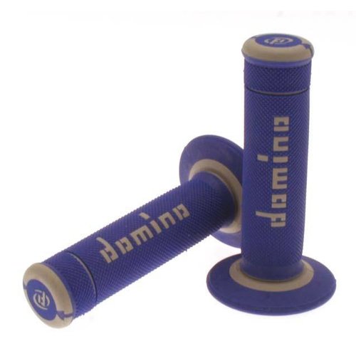 Domino Off-Road X-treme Grip Handvatten Grijs/Blauw