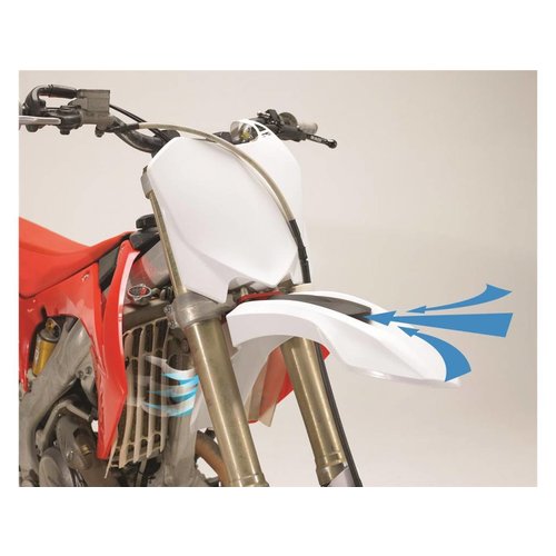 Polisport SM Supermoto Voorspatbord - Zwart