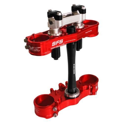 Neken SFS Triple Clamp Red CRF250/450 2013-2016