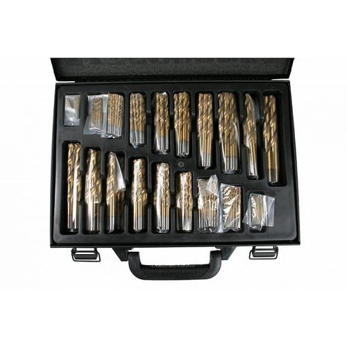 Drill Set 101 Pieces HSS Titanium Coated