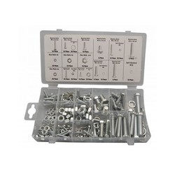 Bolt- and Nut selection 240 pieces