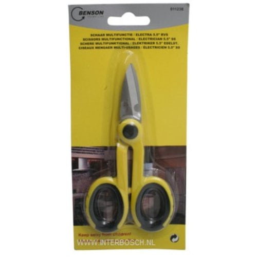 Scissors Multifunctional / Electrician 5.5" Stainless Steel