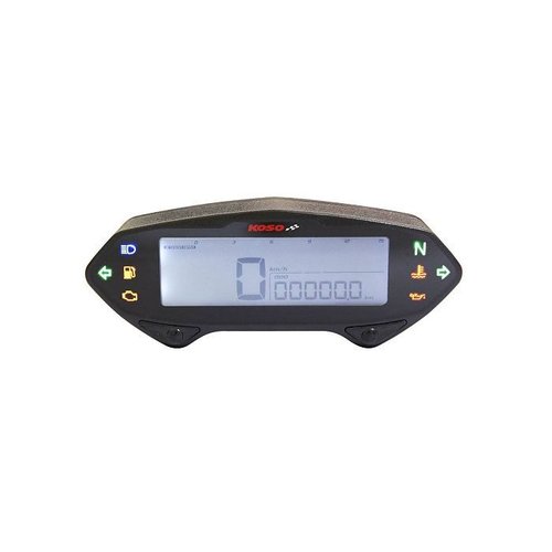 KOSO DB01RN Tachometer mit Drehzahlmesser, mit E-Zeichen und ABE