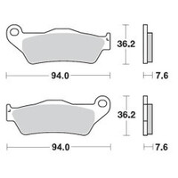 FRONTBRAKE PAD OFFROAD NITRO SPORT 093022