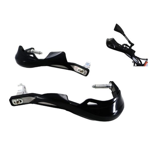 Handbescherming Motocross/Enduro Heavy Duty zwart