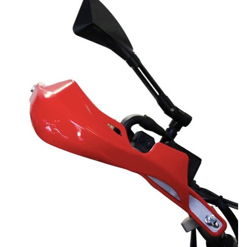 Handschützer Motocross/Enduro Heavy Duty Rot