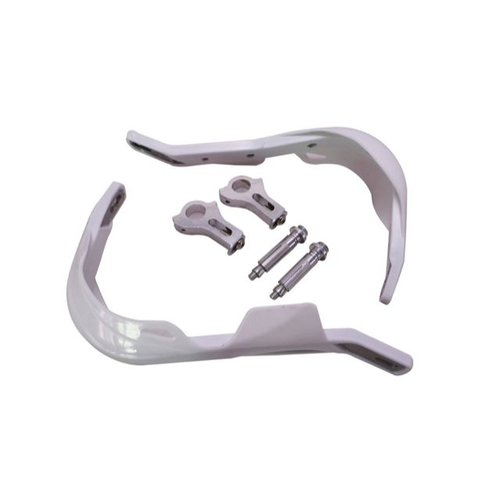 Handbescherming Motocross/Enduro Heavy Duty Wit