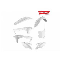 Kawasaki KX450F 16-18 White Plastic Kit