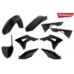 Honda CRF450R 17-18 Black Plastic Kit