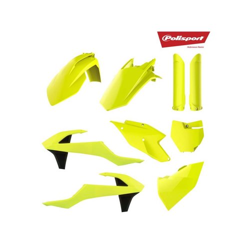 Polisport KTM SX-F250 16-18 Fluor Geel Plastic Kit