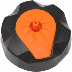 Tankdeckel KTM SX, EXC SCHWARZ / ORANGE