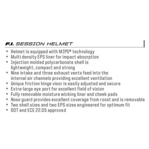 Moose Racing F.I. SESSION Black/White 2019