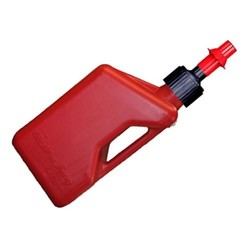 10L Jerrycan with Red Quick Fill Nozzle (select color)