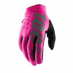 Brisker Dames neon-roze/zwart