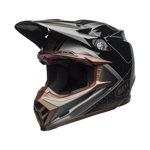 Bell Moto-9 Flex Hound Matt / Glanz Schwarz / Bronze