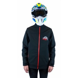 Enduro Jas "OnlyMX" Rood/Zwart