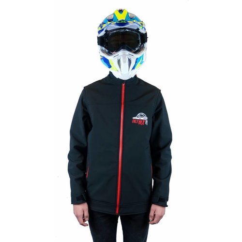 MCU Enduro Jacke "OnlyMX" Rot/Schwarz