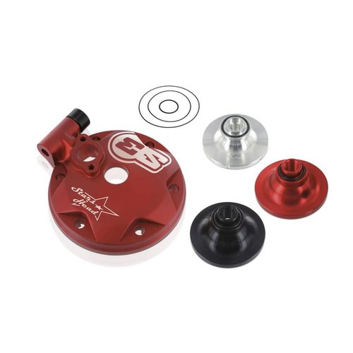 S3 Parts Head Cylinder Head & Inserts Kit Aluminium Red Gas Gas EC300 96-16