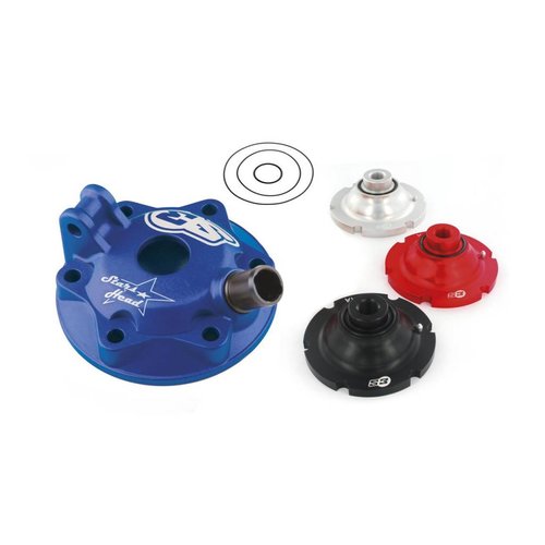 S3 Parts Cilinderkop & inserts Kit Aluminium Blauw Sherco SE (R) 300