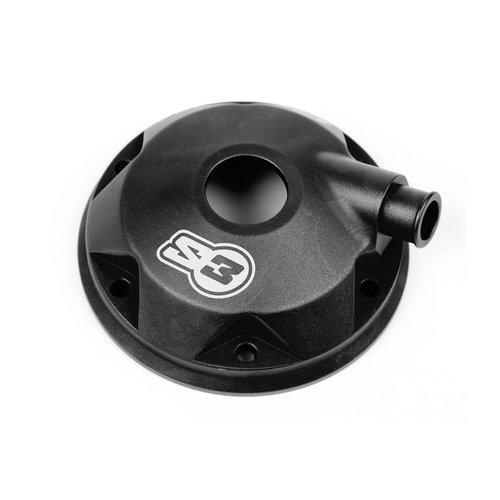 S3 Parts Head Cylinder Head & Insert Kit Aluminium Black Sherco/Scorpa