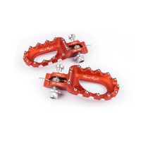 S3 Hard Rock Fußstützen Aluminium Orange