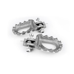 S3 Hard Rock Fußstützen Aluminium Silber