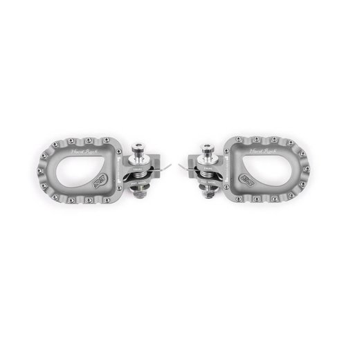 S3 Parts S3 Hard Rock Voetsteunen Aluminium Zilver