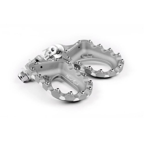 S3 Parts S3 Hard Rock Voetsteunen Aluminium Zilver