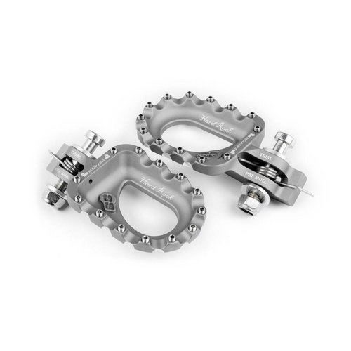 S3 Parts S3 Hard Rock Voetsteunen Aluminium Zilver