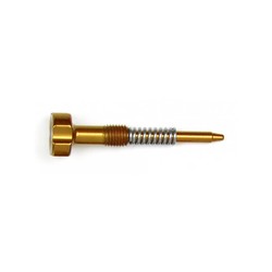 Carburetor Adjuster Screws Air + Springs Gold