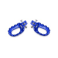 S3 Curve voetsteunen aluminium blauw