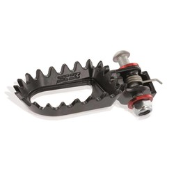 S3 Hard Rock Footrests Central Position Steel Black