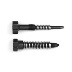 S3 Carburetor Adjuster Screws Idle + Air + Springs Black