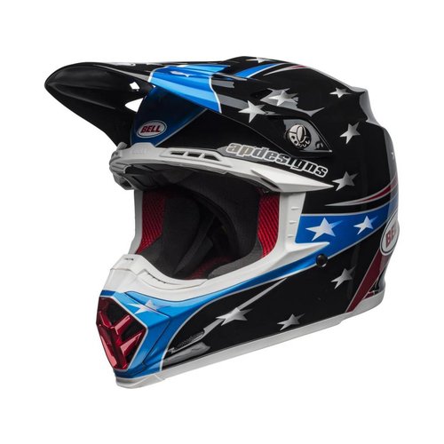 Bell Moto-9 MIPS Helm Tomac Replica 19 Eagle Glanzend Zwart / Groen