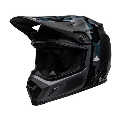 Bell MX-9 MIPS Helm Presence Matte / Gloss Black Titanium Camo